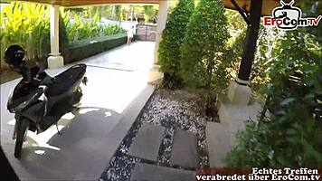 Skinny blonde teen 18+ gets pounded on holiday in POV style! 😍