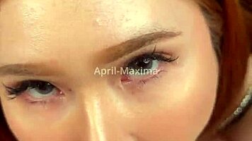 omg, i think i got cum in mouth from april-maxima blowjob, so messy!