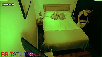voyeur couple fucking in air bnb, what are they up to?