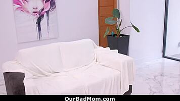 How to please my crush at OurBadMom? Man, this taboo group action is intense!