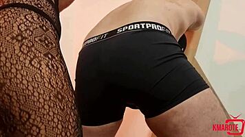 Kicking Perverted Slave’s Balls in Nasty Dirty Latina Session