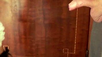 Good maids clean floors great maids like Candie Cross drop to their knees and polish cocks