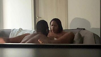 they ate my pussy till i orgasmed, wow! - amateur latina couple nysdel 😘