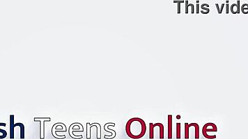 British 18 Year Old's Sneaky Hookup In A European Setting