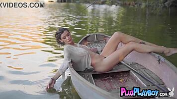 kay lovely reveals her stunning big tits and latina body in lingerie