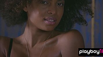 alluring ebony model bruna rocha teases her fans subtly