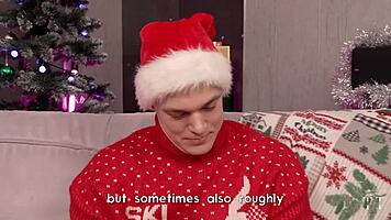 dude, it's a christmas miracle his huge cock didn't split my tight pussy