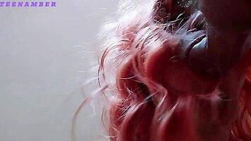 Big submissive French slut gets fucked in all holes, ending with a facial.