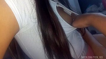 skinny girl wants me to fondle her tits