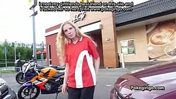 Amateur video in car