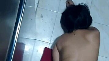 i was washing dishes when my perverted step-nephew showed up and my husband wasn't home