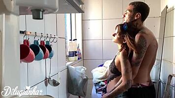 caught maid off guard but wife arrived home