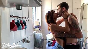caught maid off guard but wife arrived home
