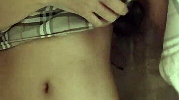 College Girl Masturbates In The Shower And Gets Caught!