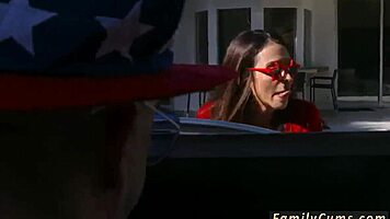 step daddy, you gotta wake up your cronies to fuck the family on fourth of july?