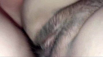 Teen Masturbates Her Cameltoe Pussy With Big Cock In Mind!