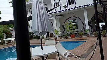 I hoped daddy's cum on my eyeglasses