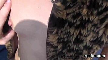 Flawless czech teen is seduced in the mall and poked in pov