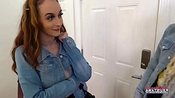 Suck Those Tits and Twats, Skinny Blonde and Cute Brunette Lola!