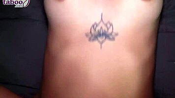 Pierced babysitter Kiana Kumani gets creampied by Seth Brogan