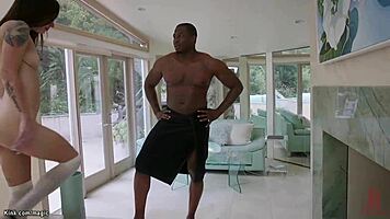 Damn, milf stepmom forces teen into bbc pounding!