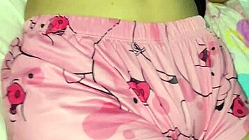 DADDY LOOKS at my pajamas, WANTS to TAKE them OFF, innocent teen 18+.