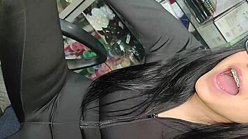 What The Fuck Is This Girl? She Seems To Want A Cock So Bad.
