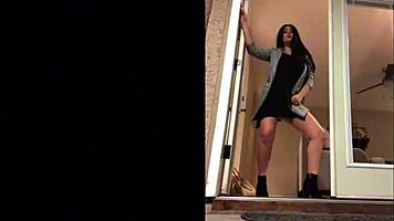 Wow, this unreal thick white girl has amazing fuck skills in doggystyle and blowjob!