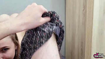 I fed my teen 18+ stepsister cum from spoon in homemade creampie!