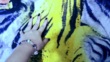 latina stepsister touches herself