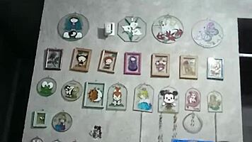 Beautiful Short-Haired Housewife Trains for Fitness