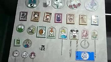 Beautiful Short-Haired Housewife Trains for Fitness