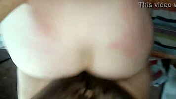 Naked Curvy Stepsister Takes Big Cock From Her Brother