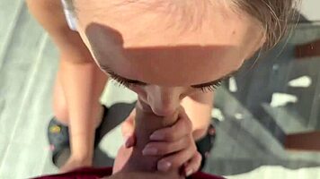 He Is Punishing My Mouth With His Big Cock