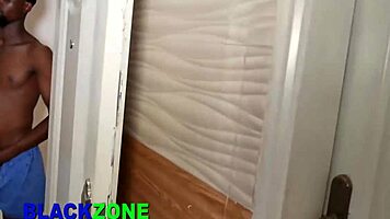 beautiful step mother in homemade kitchen scene