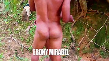 Young 18+ Latina Outdoor Quickie