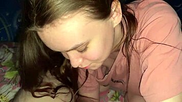 Late Night Cream Surprise for My Naughty Stepdaughter