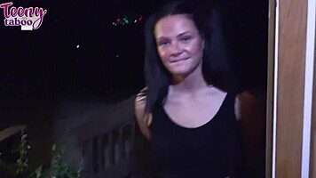 Daisy Garcia bangs Seth hard to join the cheerleader squad!