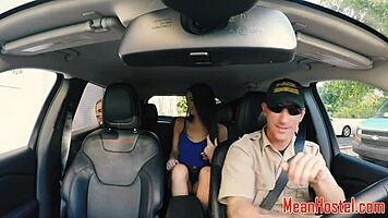 teen sub punished by maledom at kinky hostel in rough bdsm domination