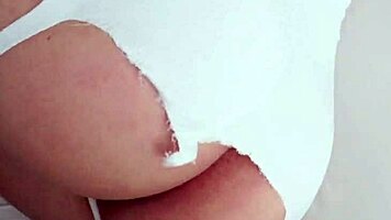 Stepsister Tricked Into Intense Bedroom Scene With Food And Passion