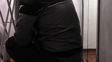 Hey, check out this MILF in pantyhose getting touched and fucked 😏