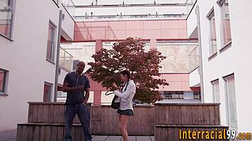 Teen Rides Bbc And Gapes Wide!