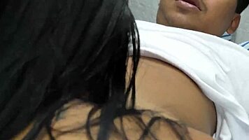 Stepsister Gives The Best Masssage To Her Stepbrother's Cock