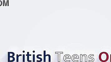 British 18-Year-Old in Uniform Gets Railed Hard and Creampied on Sofa