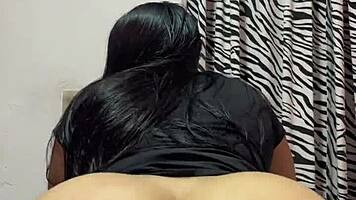 My Sister-In-Law Arrives From Party In Sexy Dress