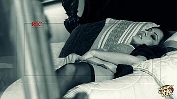 he slipped in, licked her pussy, then came on her face