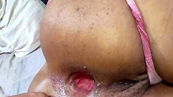 Ay, my ass hurts! You left my anus gaping with that big cock?
