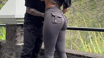 young couple records sex in medellin park, things go wrong