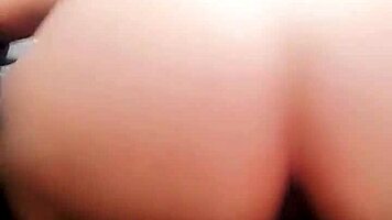 Teen 18+ Sits on Dildo After Watching Movie
