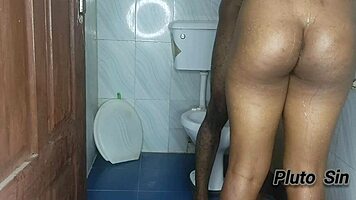 Tina joins her stepbrother in the shower for some hot sex.